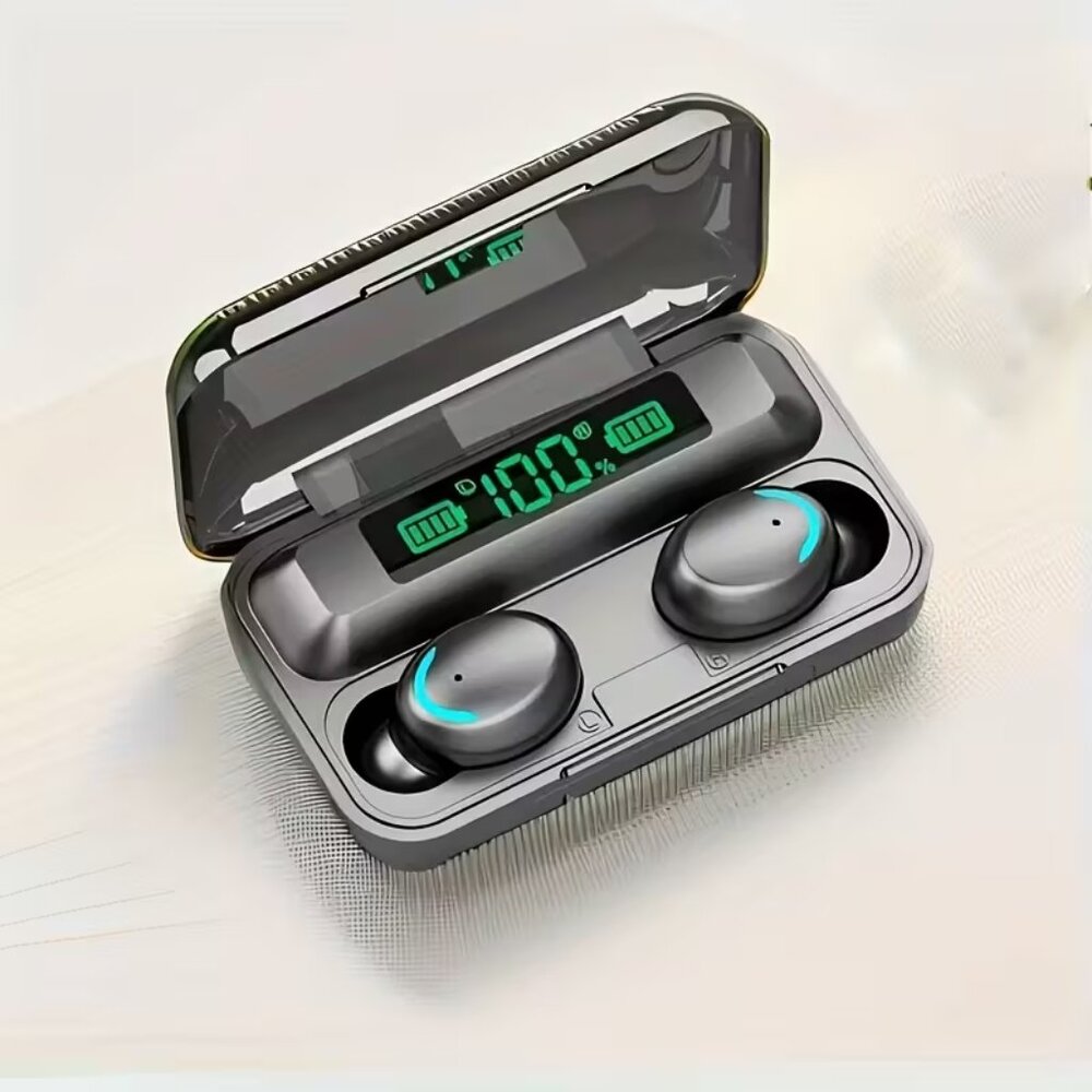 Black Wireless Earbuds